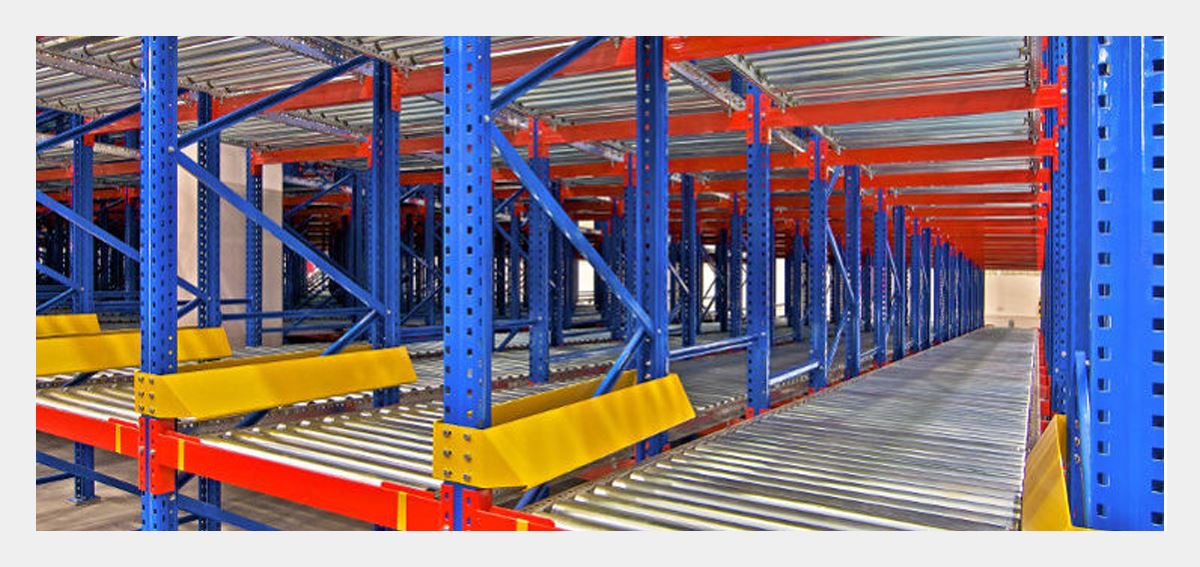 gravity pallet racking