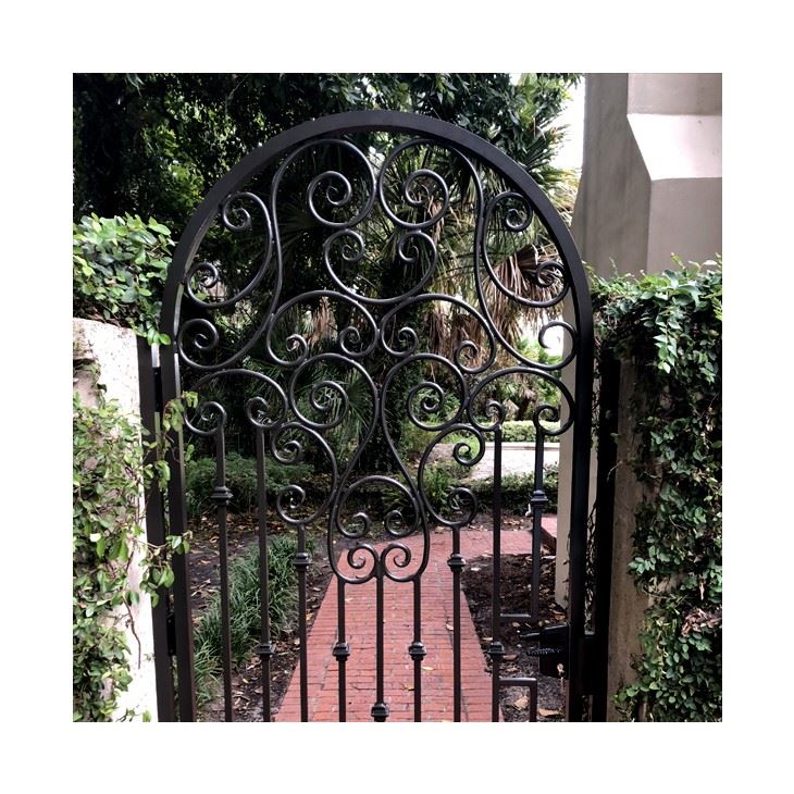 Custom Aluminum Scroll Walk Gates-Hebei Sinostar-2