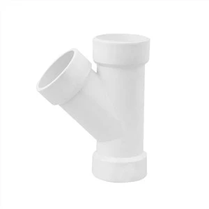 PVC Fitting Equal Y Tee
